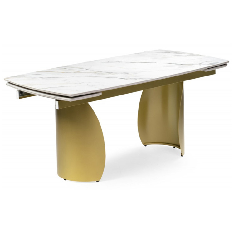 ГОТЛАНД 180 стол с керамической столешницей, цвет скандинавский вяз