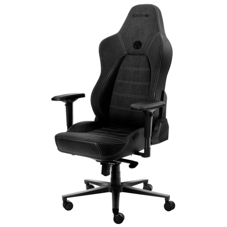 Геймерские кресла Премиум игровое кресло KARNOX DEFENDER DR -ткань, dark grey