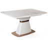 MADISON 150 раздвижной обеденный стол с керамической столешницей, декор под золото