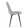 Стулья на металлокаркасе Ральф светло-серый / черный