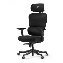 Эргономичное компьютерное кресло (для геймеров) Eureka Axion, ткань, серый