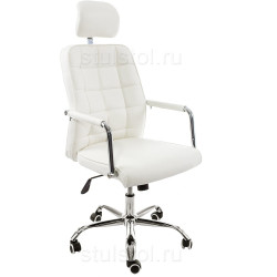Белое офисное кресло. Офисное кресло ATLAS