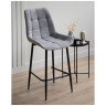 Барные стулья Челси 360 светло-серый (zd 960) / черный np