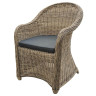 Кресла из искусственного ротанга Плетеное кресло  Ravenna Y490 Beige