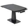 Керамические столы Стол BALDE 140 MATT BLACK MARBLE SOLID CERAMIC / BLACK, ®DISAUR