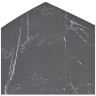BALDE 140 стол с керамической столешницей, цвет черный мрамор (MATT BLACK MARBLE SOLID CERAMIC), ®DISAUR