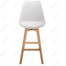 BURBON нерегулируемый барный стул на деревянных ножках в стиле Eames