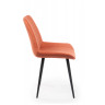 Стулья на металлокаркасе Седа 360 терракотовый (zd 432) / черный np