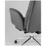 Кресла руководителя Кресло руководителя TopChairs Solid NC с оттоманкой серый