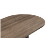 БАРОН О 160 обеденный стол с ламинированной столешницей, цвет дуб кантри
