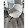 DINO поворотный стул с комбинированной обивкой ткань+экокожа