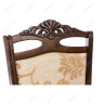 DEMER A2 деревянный классический стул с резной спинкой в цвете cappuccino