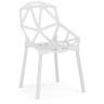 Пластиковые стулья One PC-015 белый