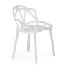 Пластиковые стулья One PC-015 белый