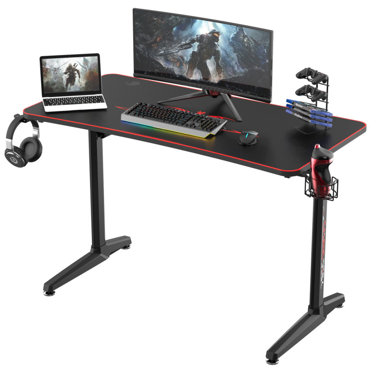 Игровые столы Стол для компьютера (для геймеров) EUREKA GIP 47, Black