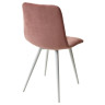 CHILLI-Q стул с обивкой тканью велюр, цвет розовый