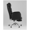 Кресла руководителя Кресло руководителя TopChairs Solid NC с оттоманкой черный