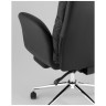 Кресла руководителя Кресло руководителя TopChairs Solid NC с оттоманкой черный