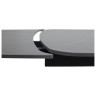 Керамические столы Стол BLANCO 160 MATT BLACK MARBLE SOLID CERAMIC / Орех, ®DISAUR