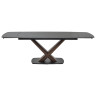 Керамические столы Стол BLANCO 160 MATT BLACK MARBLE SOLID CERAMIC / Орех, ®DISAUR