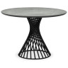 Керамические столы Вивиен 110 dolmen cris sahara / черный