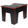 Игровой компьютерный стол GENERIC COMFORT OFFICE черный / красный