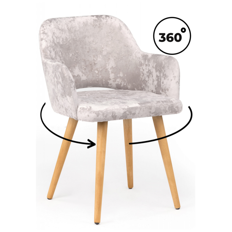 Деревянные стулья Эолин 360 латте (simple 008) / светлое дерево