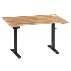 МАРКОС 140 дуб вотан / черный Стол письменный