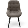 ЭЛИС стул на металлических конусных или прямоугольных ножках, обивка тканью и экокожей