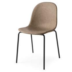 Стул ACADEMY CS/1663-V, met.P15 Matt Black/ S0A Vintage Desert
