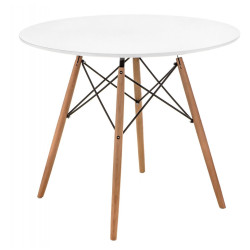 Table 90 white / wood