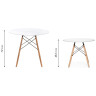 Деревянные столы Table 90 white / wood