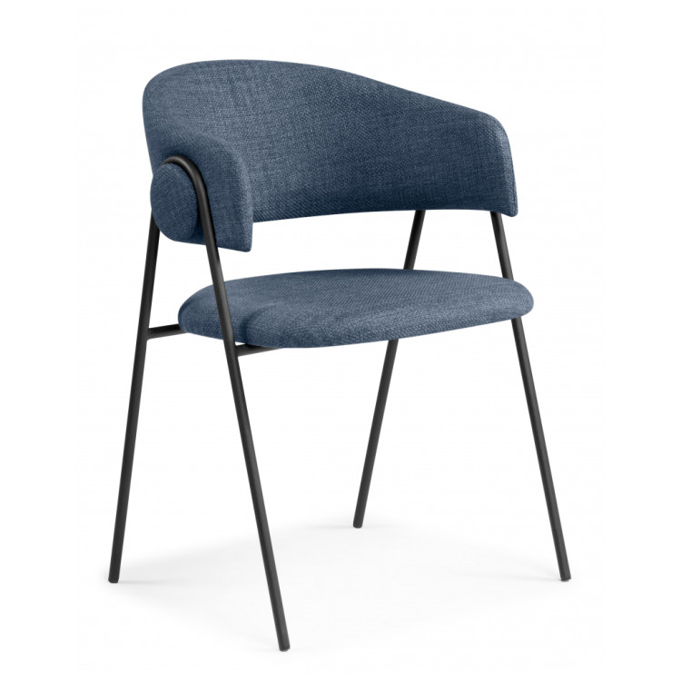 Стул-кресло Криспиан синий / черный Стул-кресло Криспиан синий / черный