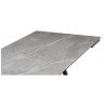 ВИЛСОН 140 стол с керамической столешницей, цвет серый мрамор (larka grey)