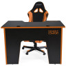 Игровой компьютерный стол GENERIC COMFORT OFFICE черный / оранжевый