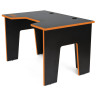 Игровой компьютерный стол GENERIC COMFORT OFFICE черный / оранжевый
