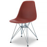 PM073 - дизайнерский стул с пластиковым сиденьем в стиле Eames