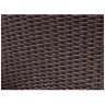 Дачные обеденные группы Комплект мебели из иск. ротанга AM-196B/T196 Brown 4Pcs (4+1)