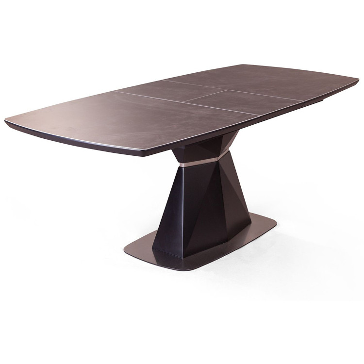DIAMOND 160C раздвижной обеденный стол с керамическим покрытием, max длина 200 см