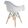 Обеденные группы Куиб white / wood