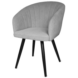 LOUIS 360 серый / черный Стул-кресло