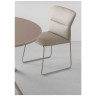 Стулья CONNUBIA Стул FRIDA CB/1806-SK  MT.P176 MATT TAUPE/  SKUBA S98 NOUGAT