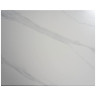 Керамические столы Стол керамический TEXAS  WHITE MARBLE MATT 120, каркас черный