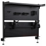 Import.categories_FOXGAMER Перфорированная доска с комплектом креплений EUREKA ARPB-01B-US, черный