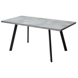 Стол BRICK M 120 Бетон Портленд/ Черный М-City tip_tovara
