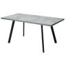 Ламинированные столы Стол BRICK M 120 Бетон Портленд/ Черный М-City