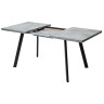 Ламинированные столы Стол BRICK M 120 Бетон Портленд/ Черный М-City