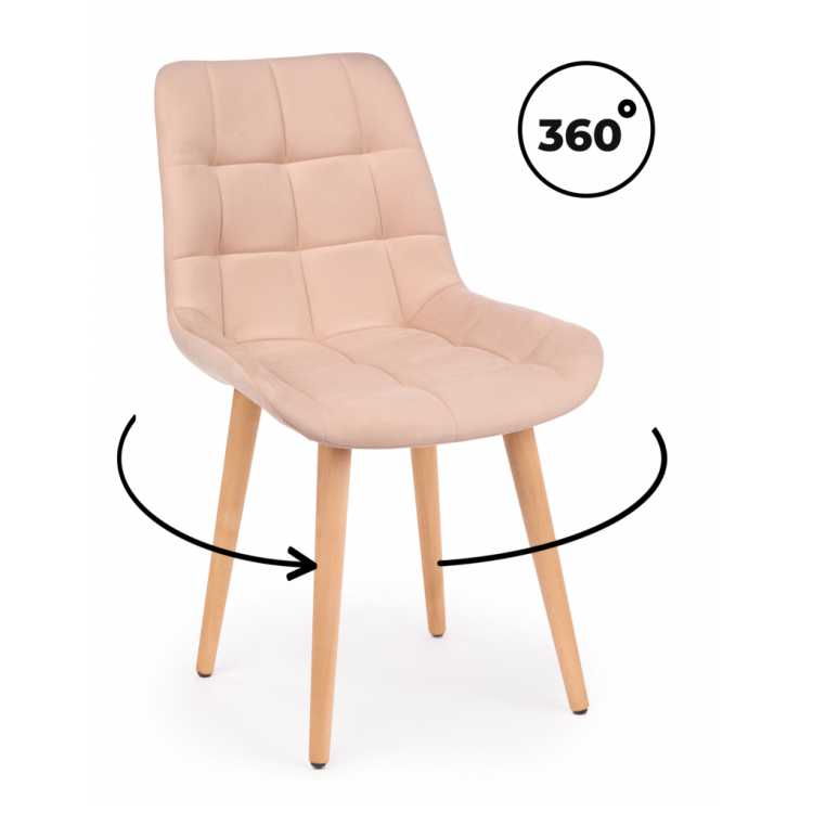 Деревянные стулья Челси 360 бежевый (zd 210) / светлое дерево np