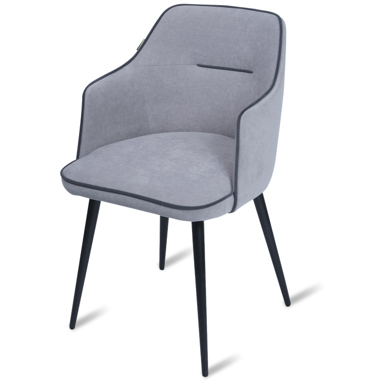 Поворотное кресло ФАЕТОН с различными вариантами обивки на металлических ножках