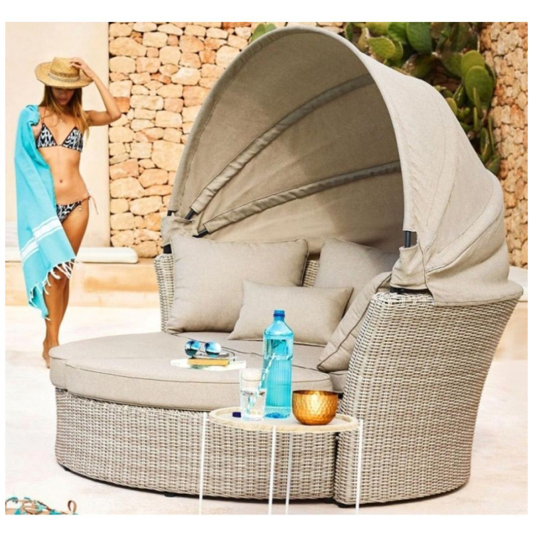 Комплекты мебели из искусственного ротанга Диван-трансформер из искусственного ротанга AFM-325 Beige